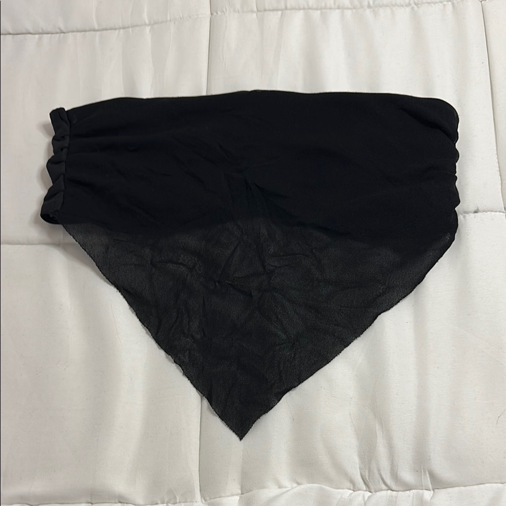 Black tube top